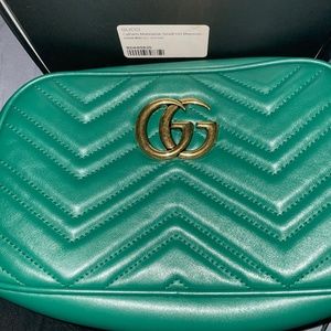 Rare green Gucci crossbody